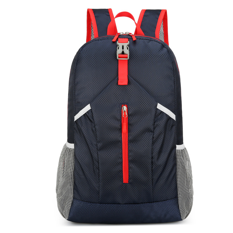 Cross-border 2022 nueva mochila deportiva al aire libre plegable mochila de viaje ligera a prueba de agua bolsa de regalo de piel