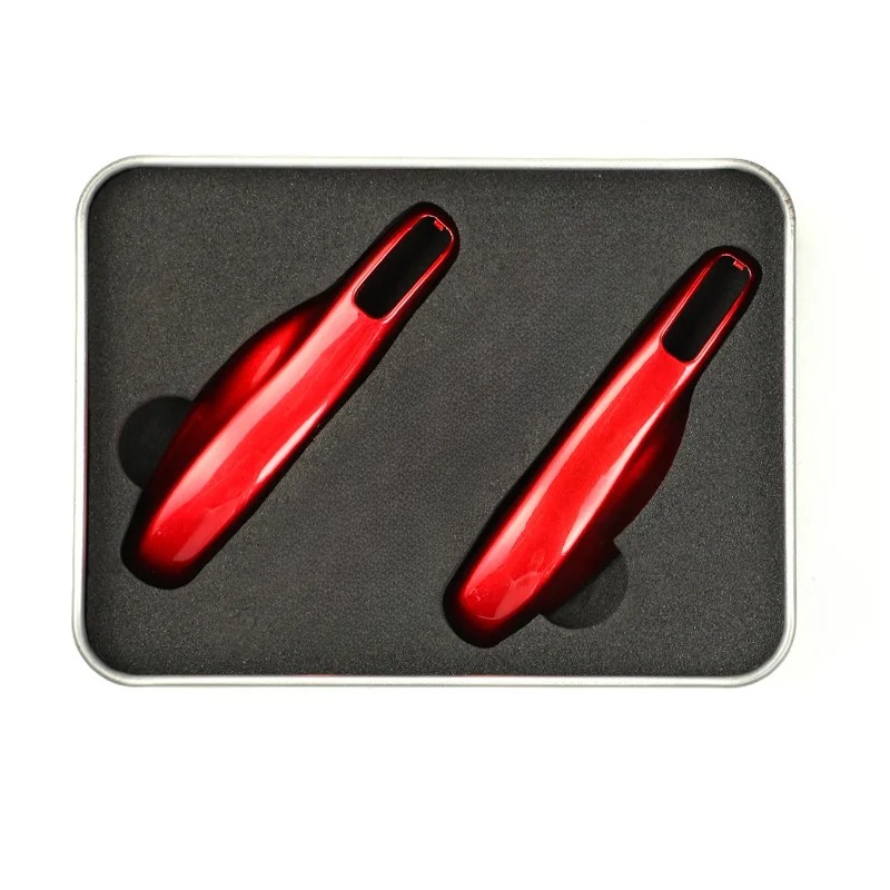 구식 키 쉘(2개 세트) 진한 빨간색