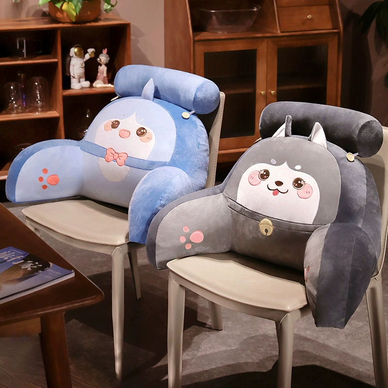 Cartoon universal sofa with animals for bed for sleep, pillow