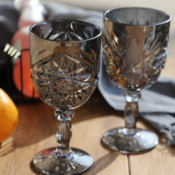 Retro wineglass