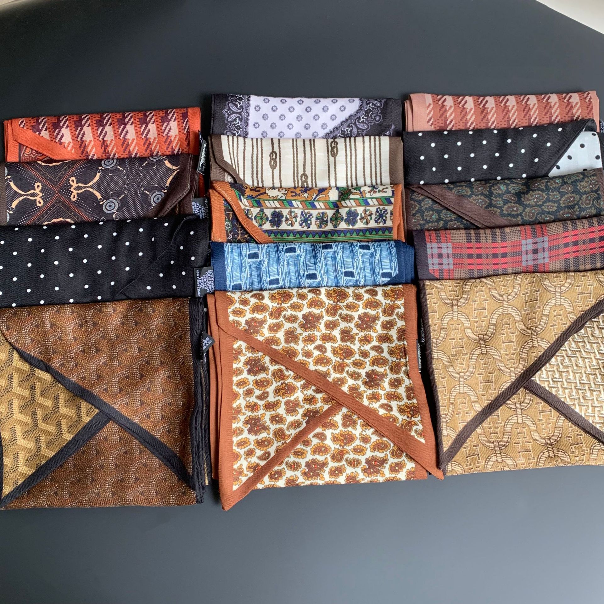 Pañuelo de seda, tira larga, sentido avanzado, nuevo estilo, bufanda pequeña para el cuello, pañuelo floral, cinturón de decoración literaria de todo fósforo pastoral femenino de verano