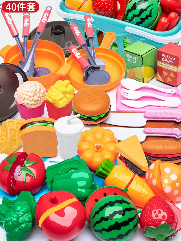 Детский набор для игры «нарезка» продуктов, многосоставной набор для кухни, 25×18×8 см