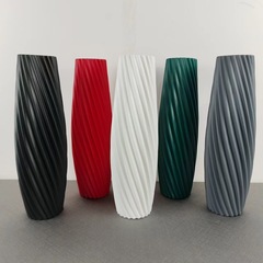 卸売りヨーロッパ式模造陶磁器プラスチック花瓶ins風花器水培瓶生け花高金創意置物装飾品