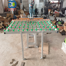 单头玻璃磨边机Glass edging machine 小型直线茶几圆边粗磨机