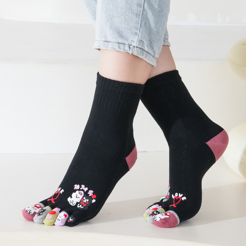 Women's cartoon Tabi for toes