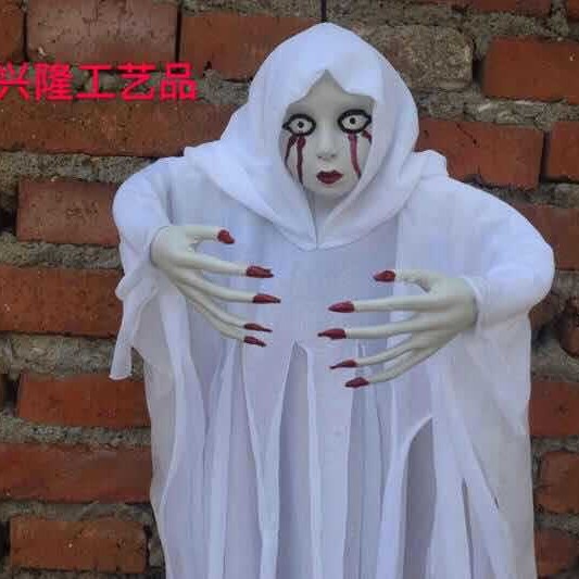 Casa embrujada de Halloween transfronteriza sala secreta escapar de la tienda de tatuajes KTV accesorios de decoración belleza blanca colgante fuente directa
