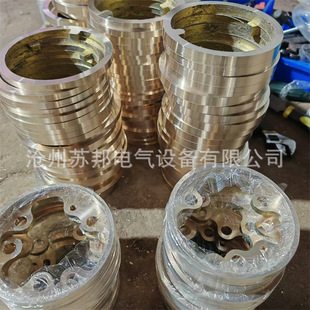 導電滑環銅圈 電刷環 垃圾吊集電環發電機銅環炒貨機集電環集電器