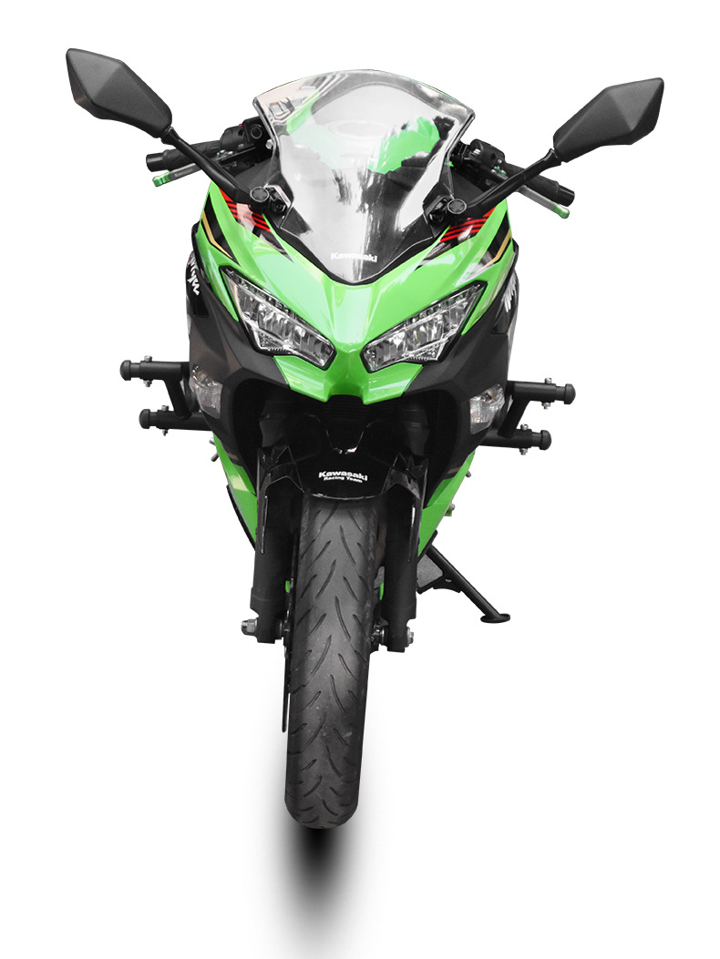 Suitable for Kawasaki Ninja400 Bumper Z400500 Spring Head Racing Bar Front Guard Bar Motorcycle Anti-Fall Bar