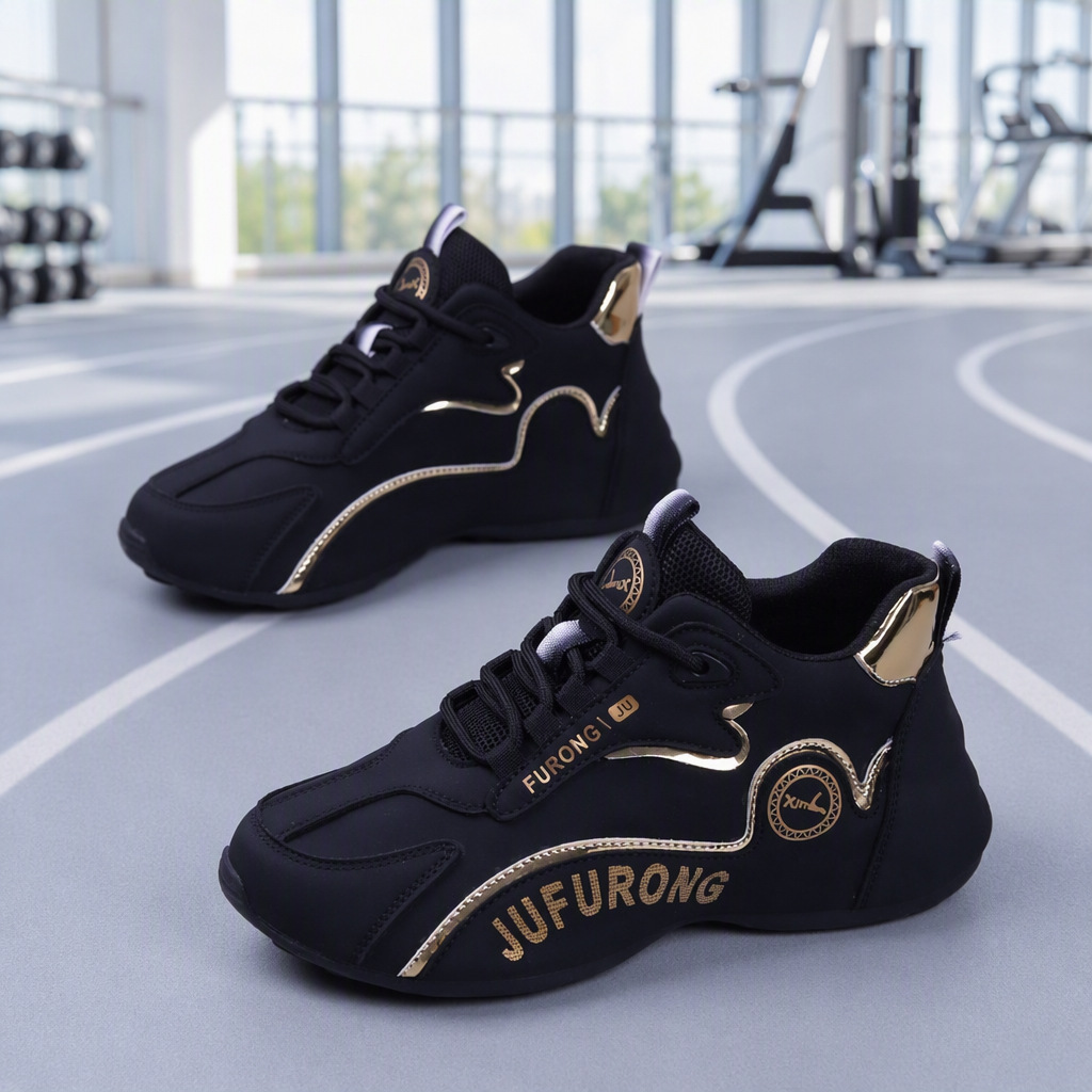 Chaussures de basket ultra-légères à semelle souple pour hommes et femmes, grandes tailles, antidérapantes, décontractées, en cuir PU, tendance et à la mode