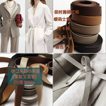 LP意大琎口小羊羔皮腰封柔软舒适收腰细腰带100%女绵羊皮真皮皮带