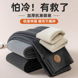 儿童打底裤加厚保暖打底裤女秋冬季外穿高弹紧身款2025新款儿童裤