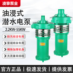 QY油浸泵园林喷泉水泵农用灌溉油浸式潜水泵