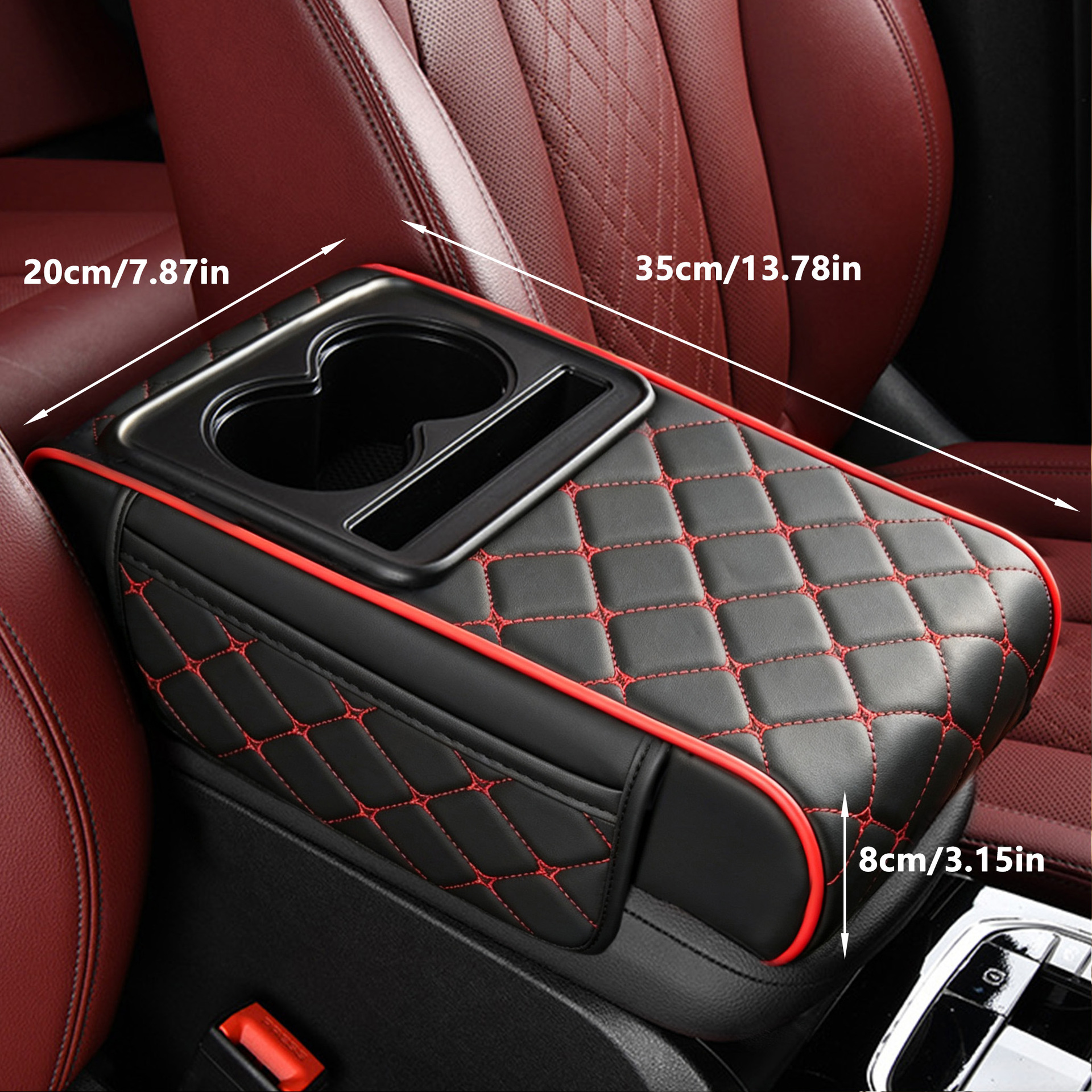 Car armrest box cover, heightening pad, armrest pad, armrest cushion, universal for all seasons, central armrest pad, handrest box pad