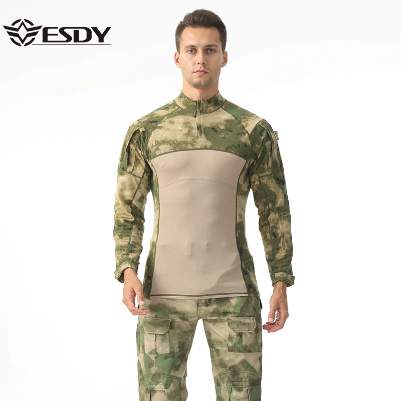 Тактический набор ESDY (попытки кросс-границы), камуфляжная походная куртка с длинным рукавом для тренировок