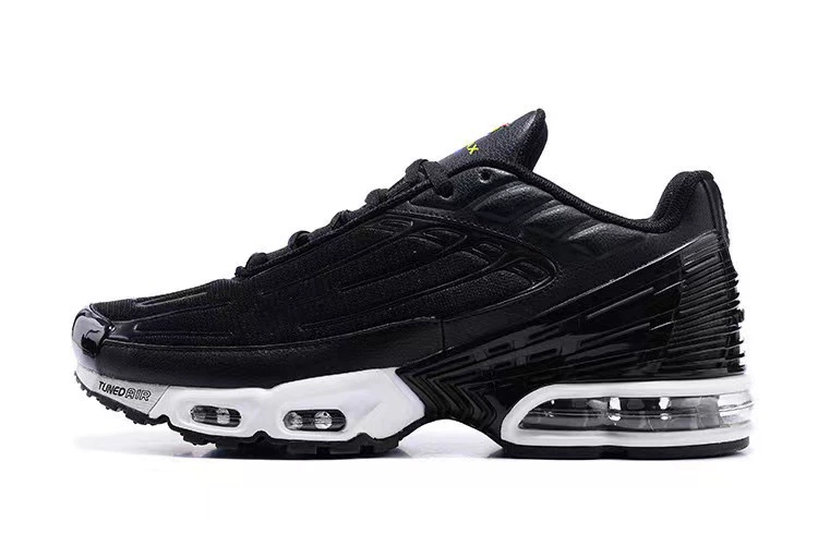 Кроссовки Putian Shoes 2102 Air Max Plus III мужские и женские, TN 3, двухцветная прострочка, воздушная амортизация для бега