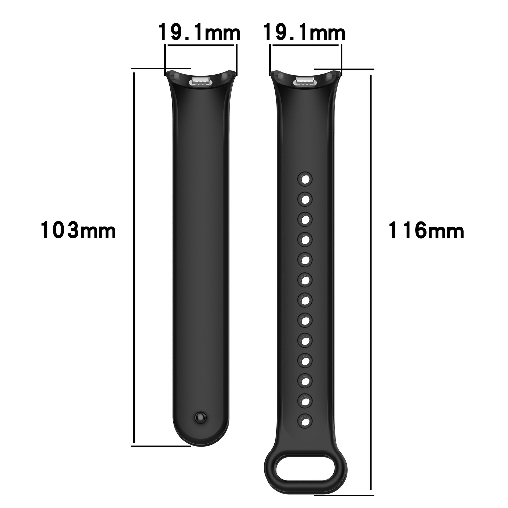 Guohongji is suitable for mi Band 10 silicone band, Mi smart Band 8/9 band and NFC soft band undefined