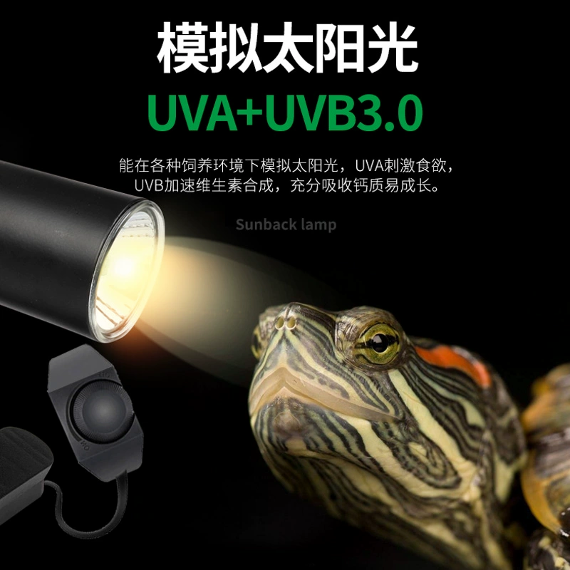 Черепаха, подсветка задняя нагревательная термос-лампа UVA+UVB солнечный свет для лазания домашнее животное тепловентиляция стерилизация улитка