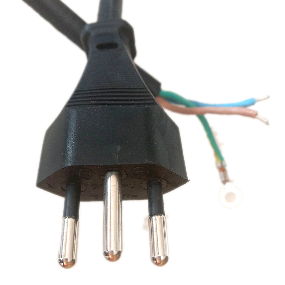 优惠批发瑞士标电源转换插头3芯1.0平方橡胶线防跌落测试瑞标插头