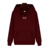 Wine red+white label