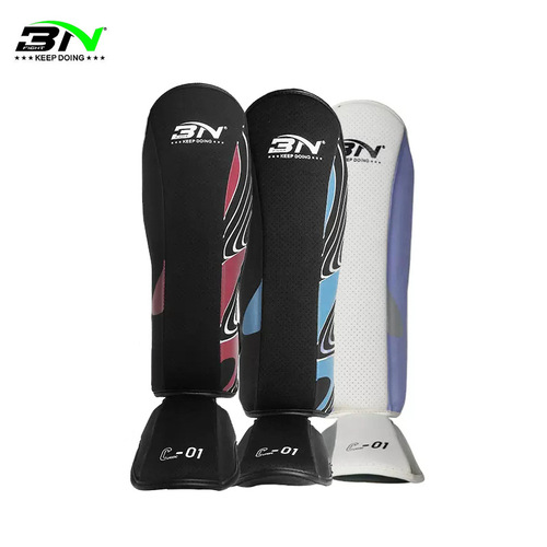 Cross-border boxing leggings for adults Muay Thai leggings fighting Sanda calf protection Taekwondo leggings sports protective gear