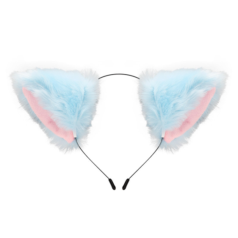 Amazon transfronteriza orejas de gato campana diadema Cos gato Niña Accesorios para el cabello accesorios de Navidad de Halloween tocado Accesorios