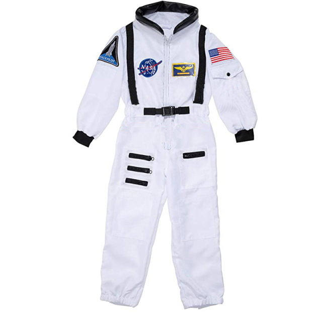 Halloween astronauta padre-niño disfraz de astronauta espacial para niños disfraz de astronauta amazónico