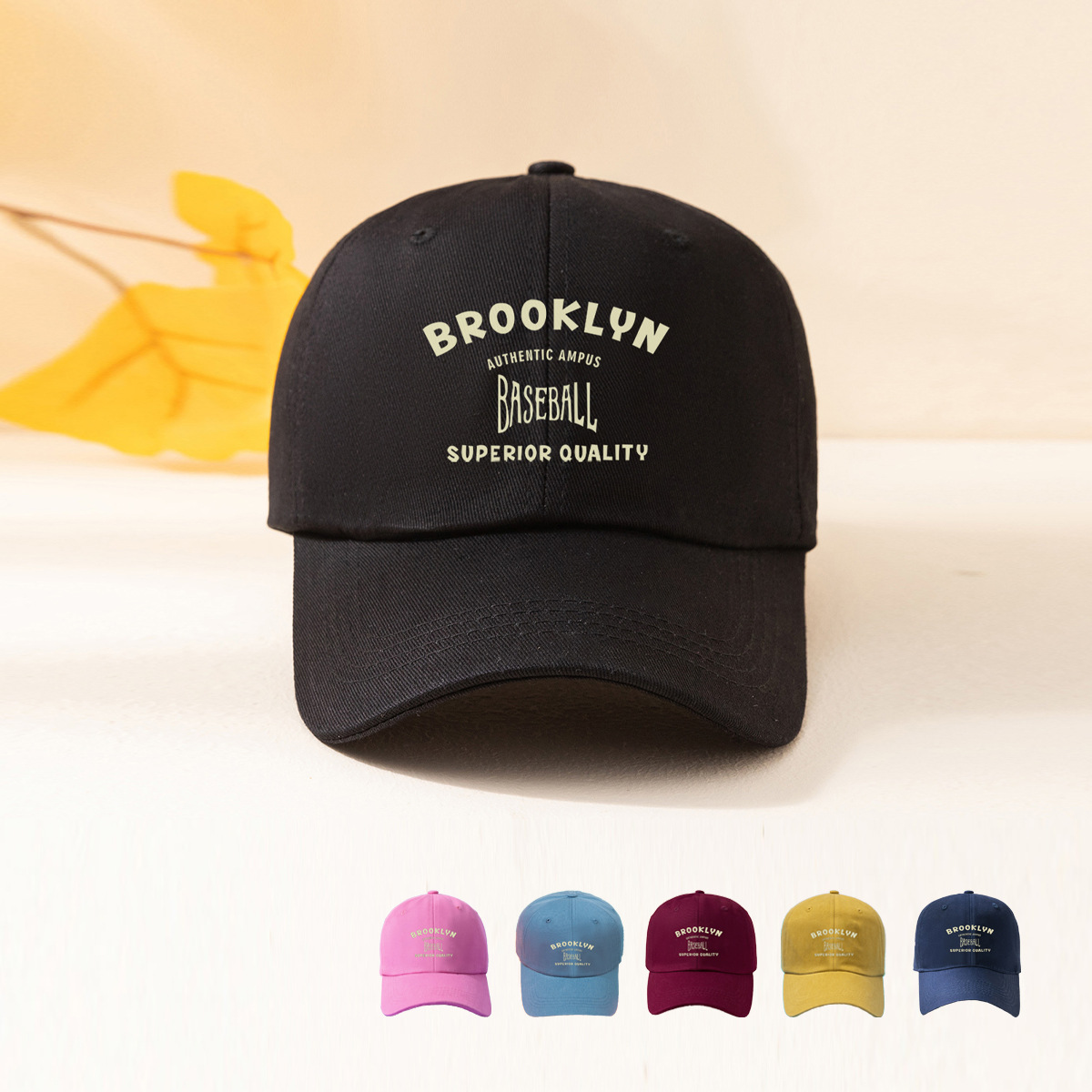 Unisex Basic Letter Curved Eaves Baseball Cap display picture 1