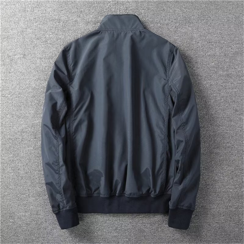 2023 de moda chaqueta a juego de los hombres SLIM-Fit delgada primavera y otoño soporte collar chaqueta guapo abrigo de los hombres Nuevo