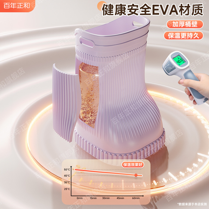 足を浸した桶はふくらはぎのスターと同じタイプの家庭用ひざを越えて足を浸した桶の靴の恒温の高い深さの桶の省水の足の浴槽の卸売りをします。|undefined