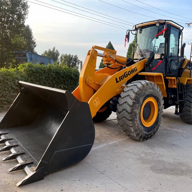 África Camerún exporta la condición original del vehículo de segunda mano Liu Gong 856H 862H cargador de garantía de un año