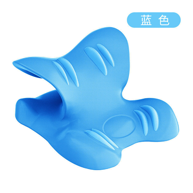 型颈椎按摩器按摩枕富贵包脖子指压支撑枕头颈椎矫正器牵引包邮|undefined
