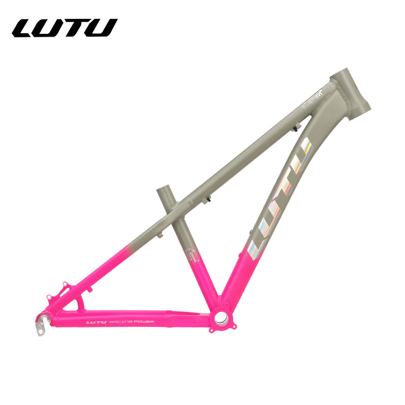 LUTU 26 / 27.5 pulgadas duro de cola 4X bolsa de vuelo fuera de carretera AM bicicleta de montaña marco de pendiente