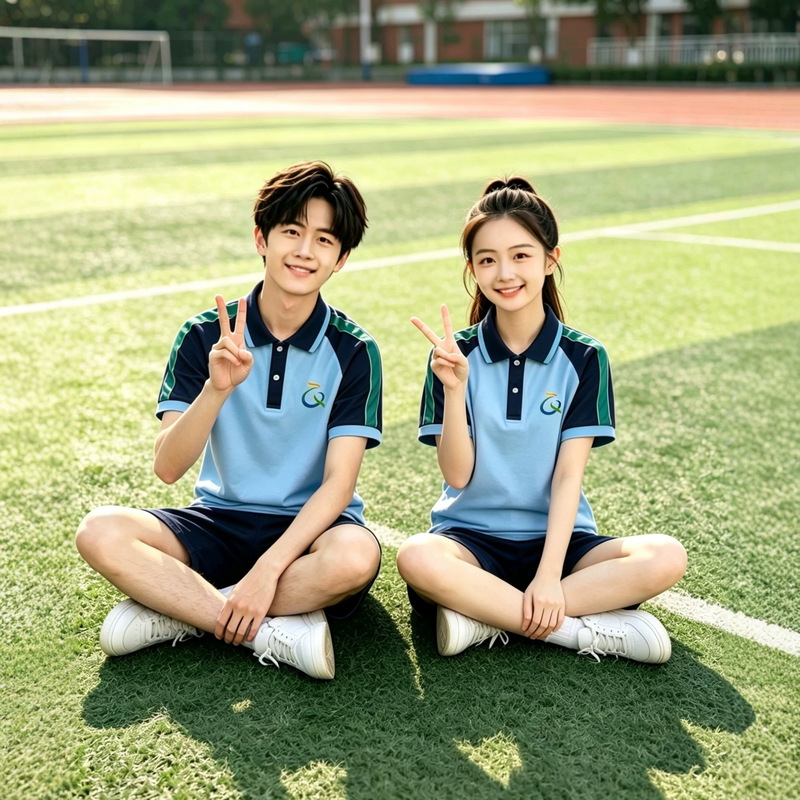 School Uniforms in Qingyuan City, Student Uniforms, Unified School Uniforms, Kindergarten Uniforms, Student Uniforms, Short-Sleeved Suits, Sorona Fabric Summer Wear School Uniforms in Qingyuan City, Student Uniforms, Unified School Uniforms, Kindergarten Uniforms, Student Uniforms, Short-Sleeved Suits, Sorona Fabric Summer Wear