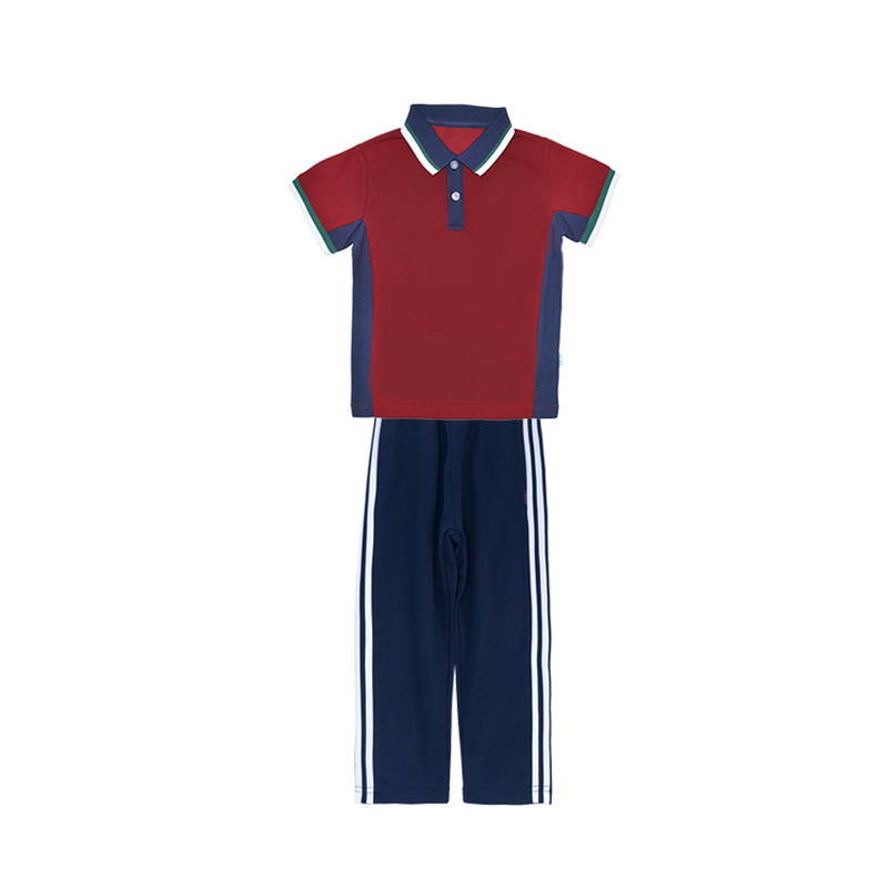 瀾洋貝小学生中学校制服春夏児童スーツ半袖幼稚園園服潮卸売り|undefined