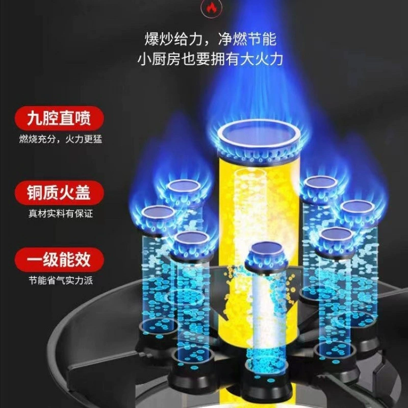 Газовая плита одноконфорочная, бытовая настольная плита с мощным пламенем, для природного и сжиженного газа, упаковка