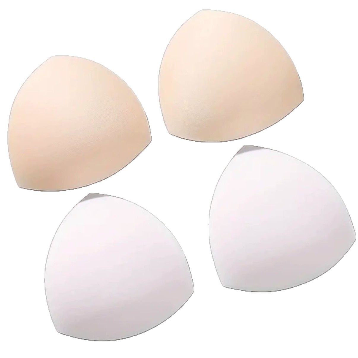 Fabricantes al por mayor almohadilla de pecho triangular de alta densidad almohadilla de pecho esponja trajes de baño cabrajes de pecho de forma de ropa interior inserción bra