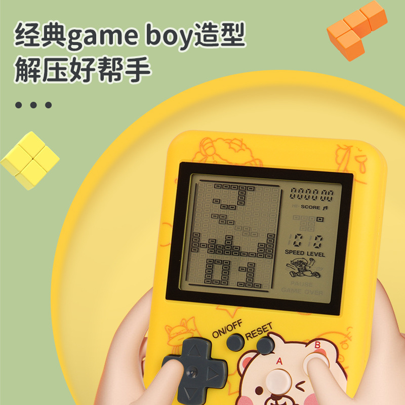 Handheld Game 3.5 Childhood Nostalgia fc double classic mini Tetris game console