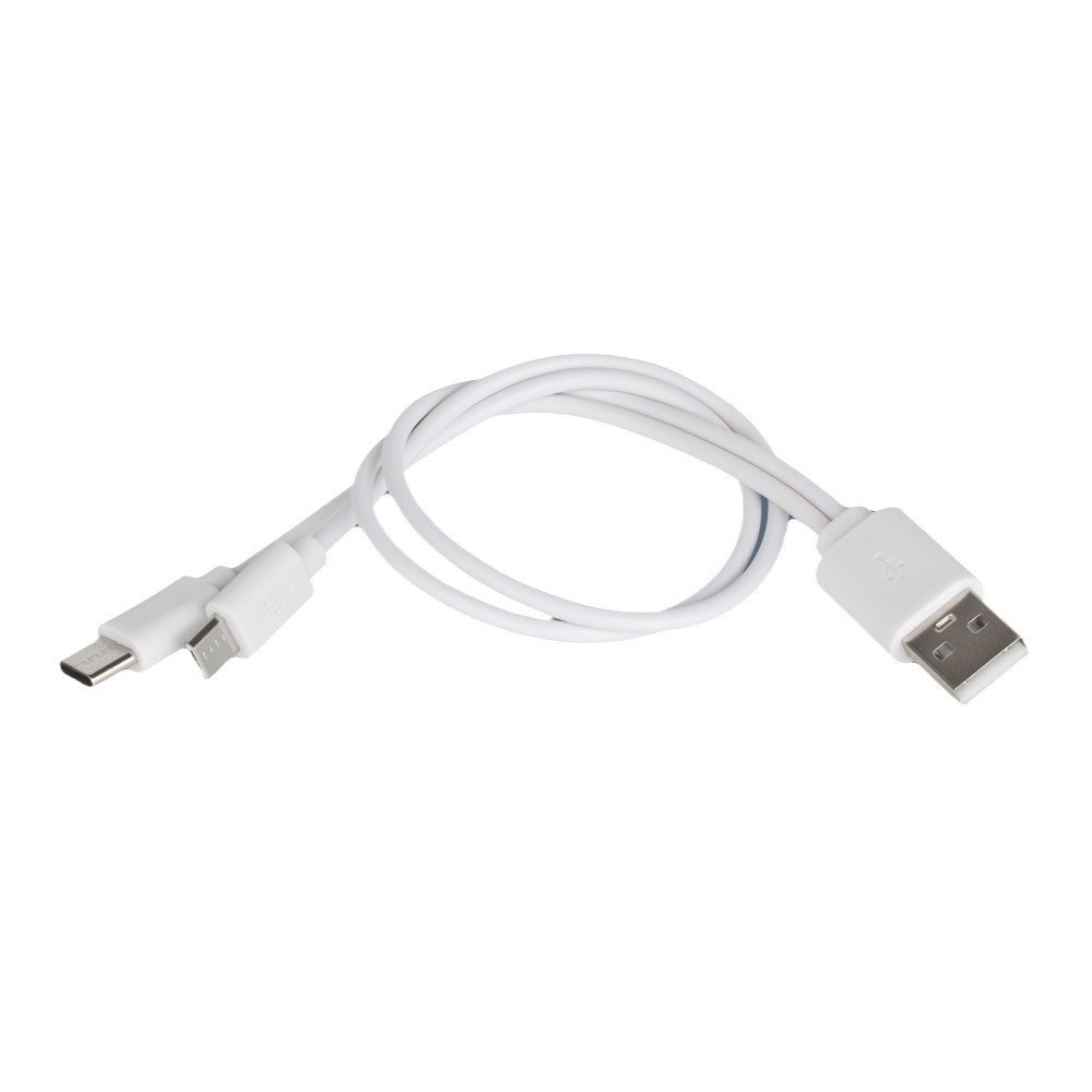 30CM一拖二双头typec数据线USB转双Typec-C充