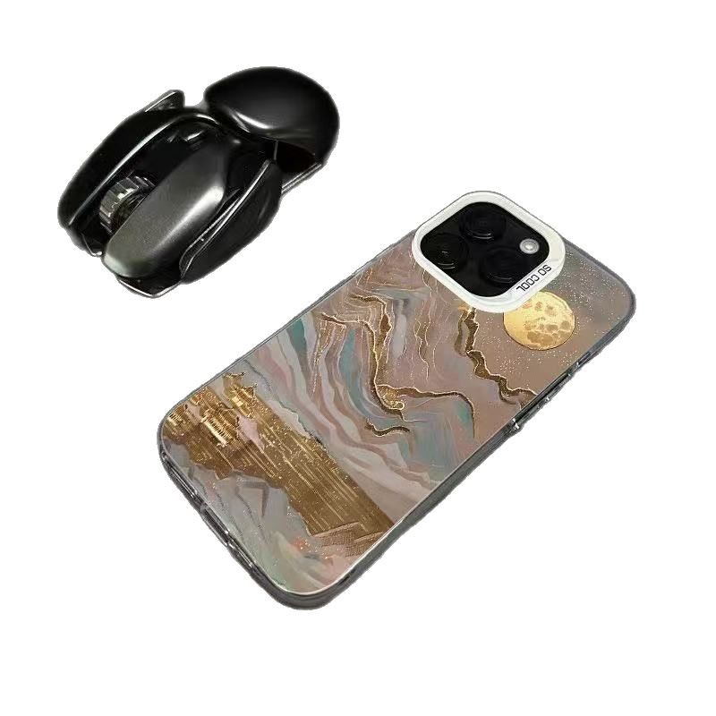 Jinshan Yunhai para iPhone 16 funda para teléfono móvil Apple 15promax/14 transfronterizo 13pro/12 Europa y América 11X