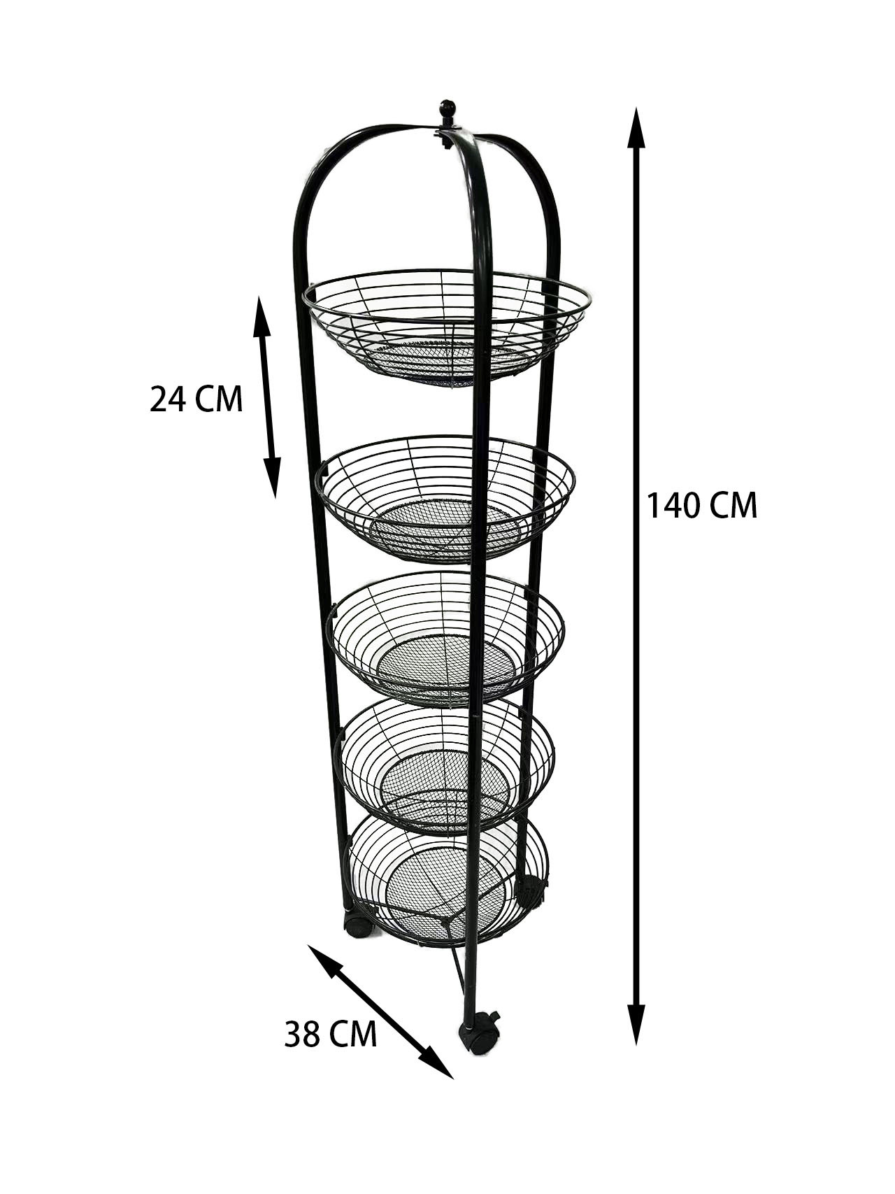 G0194 B 五层果篮车 DIMS
