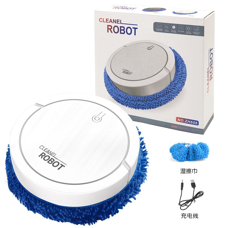 Cross-border electric mop robot floor cleaner home-use charging intelligent mopping cleaning machine small gifts home appliance agency 