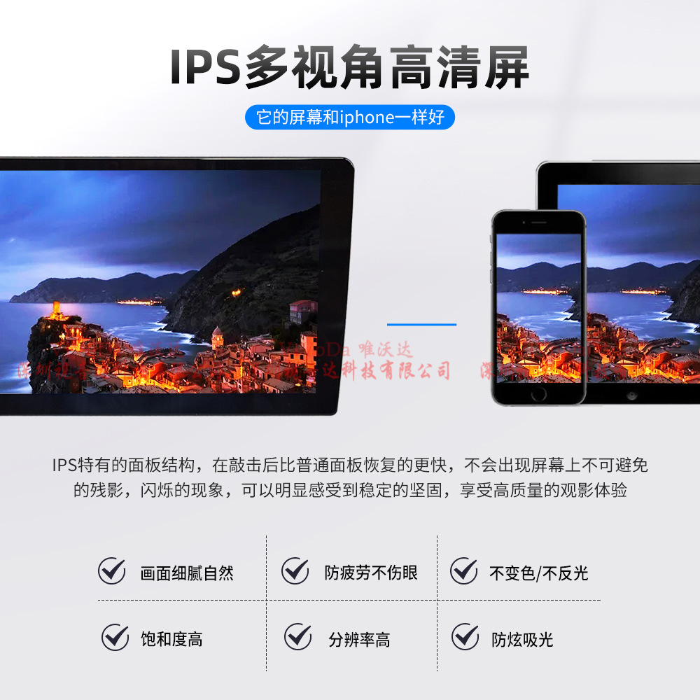 Cross-border 9-inch large screen frame host wireless carplay/Android Auto car MP5 Bluetooth player