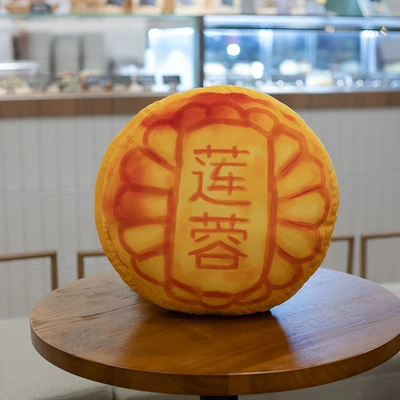 gift, 3D printed mooncake design, Oyuncaq yastıqlar - lotus-paste-20cm