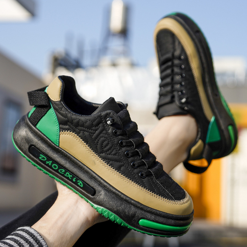 Scarpe casual da uomo Scarpe sportive Sneakers Tessuto sintetico Calzature leggere e versatili_voghion.com