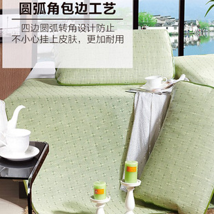 9N Natural Sub-Grass Mat Summer 2024 New Straw Rattan Mat Thickeneded Student and Elderly Summer Sofa Mat