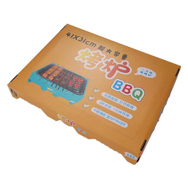 Фабрика прямой домашний гриль для барбекю Открытый Портативный Кемпинг гриль из нержавеющей стали одноразовый гриль для барбекю оптом