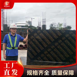 建筑覆膜板厂家  清水模板批发选中南神箭无忧库存 发货快速木板