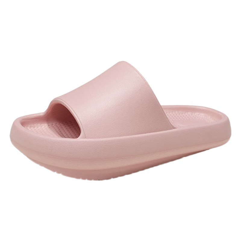 Optimizado frente alto espalda baja plataforma tacón negativo zapatillas verano interior casa antideslizante pareja hombres