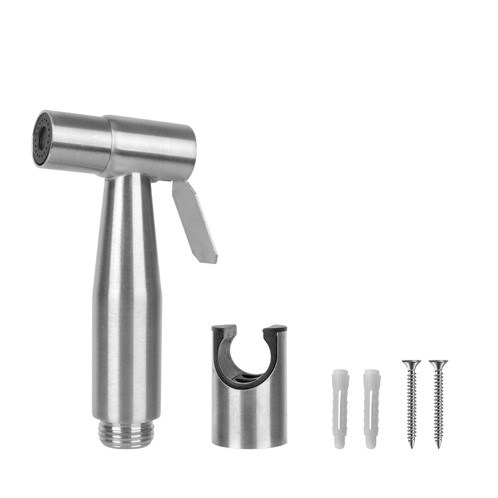 Juego de Pulverizador para Inodoro de Acero Inoxidable con Presión para Baño