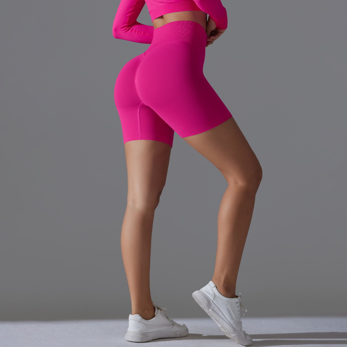 Simple Style Sport Style Solid Color Nylon Collarless Active Bottoms Skinny Pants Sweatpants display picture 15